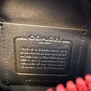 Coach cross body bag